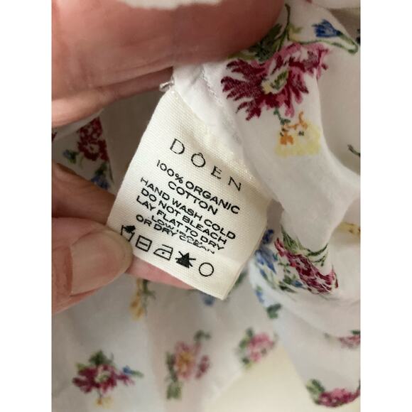 DOEN Frances Top in Fleurs De Jonquille Floral L Boho - Picture 7 of 10
